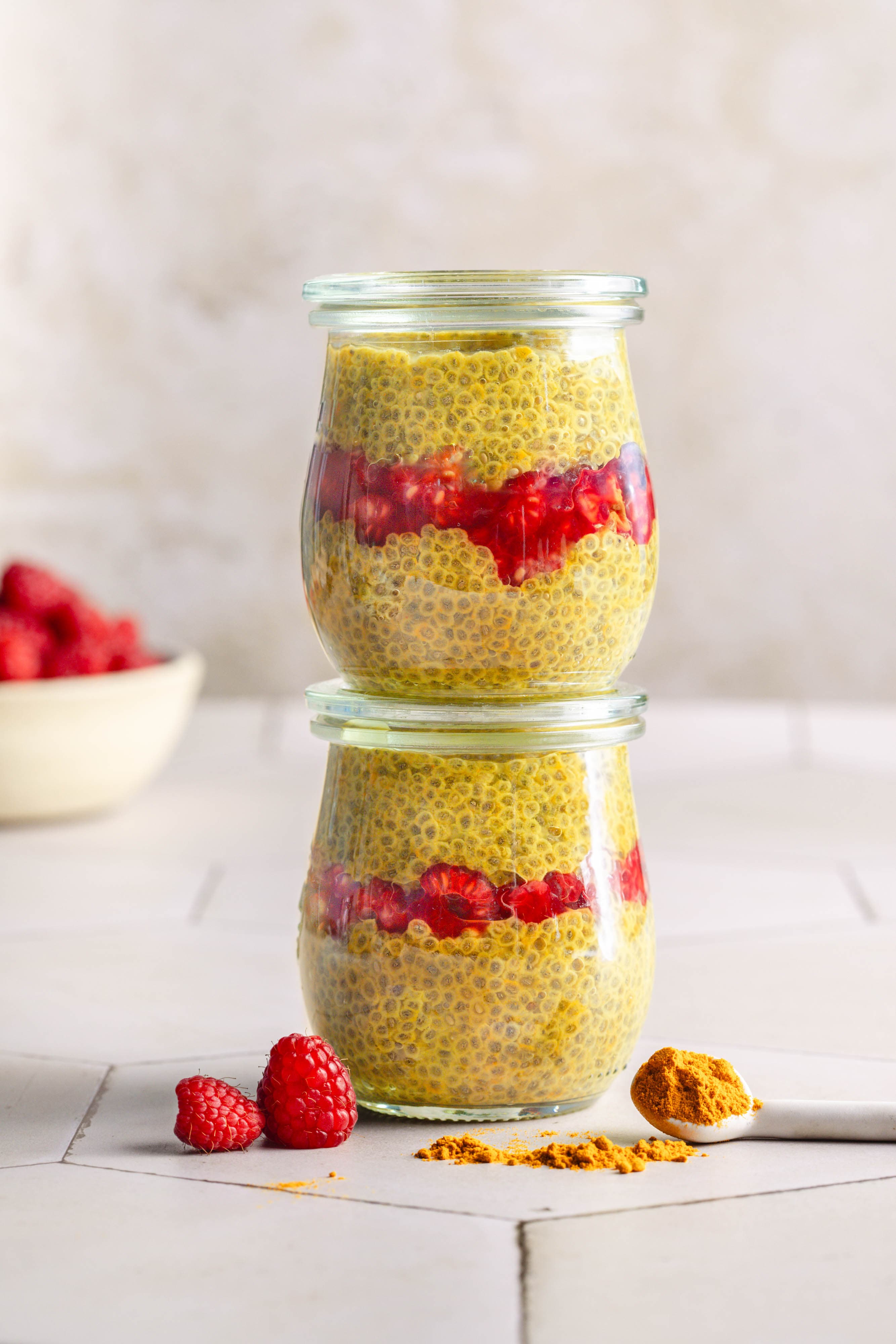 Golden Vanilla Chia Pudding
